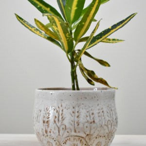 Carved Flowerpot - Image 1