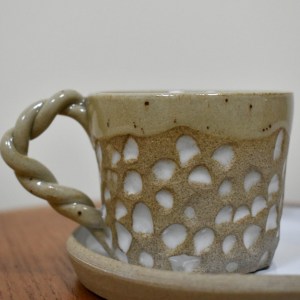 Mug - carved espresso - Image 1